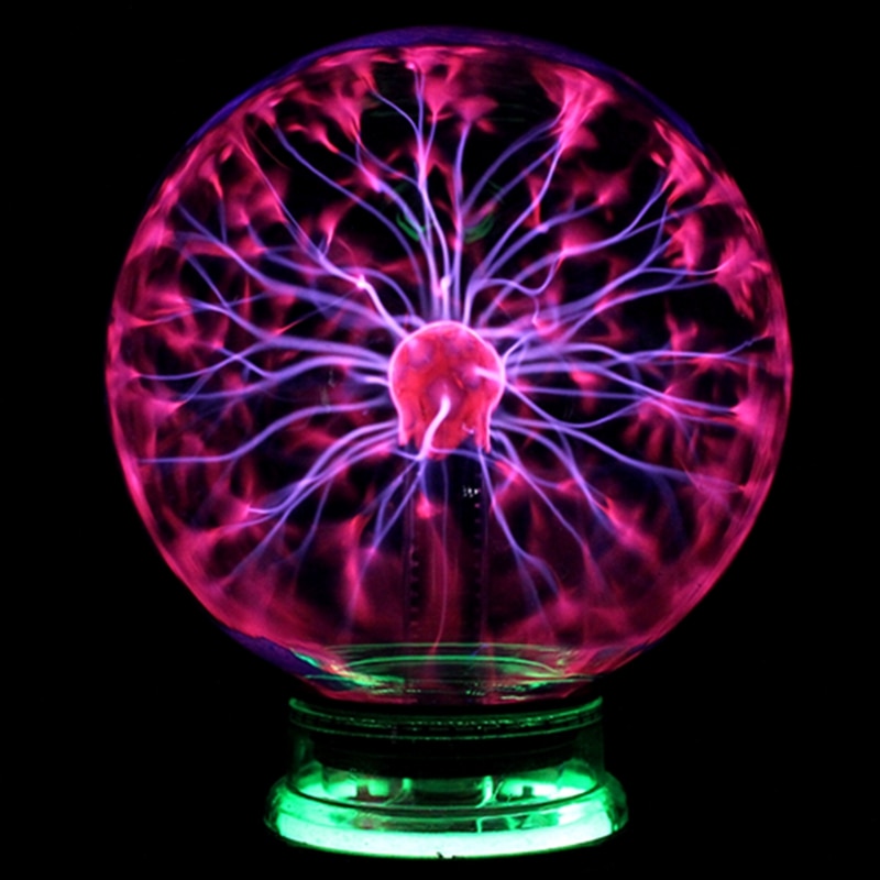 Novelty Glass Magic Plasma Ball Light 3 4 5 6 inch Table Lights