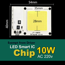 Load image into Gallery viewer, COB LED Chip 50W 220V 30W 20W 10W 3W Smart IC No Need Driver LED Bulb Lamp For DIY Floodlight Spotlight